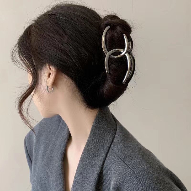 Hair Clip Claw Large - Metal Large Hair Claw Clips Crab