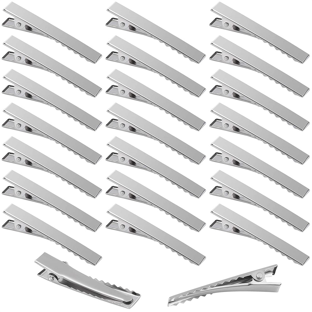 20pcs Metal Alligator Blanks H - Hair Care Zinc recension och pris