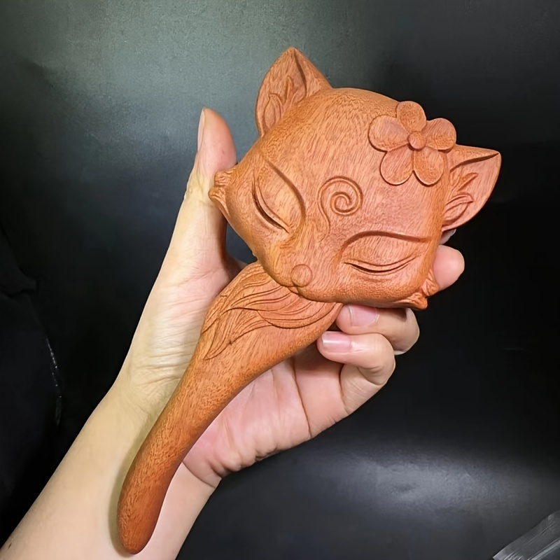 1 piece of flower fox airbag c - Bamboo Hair Brush recension och pris
