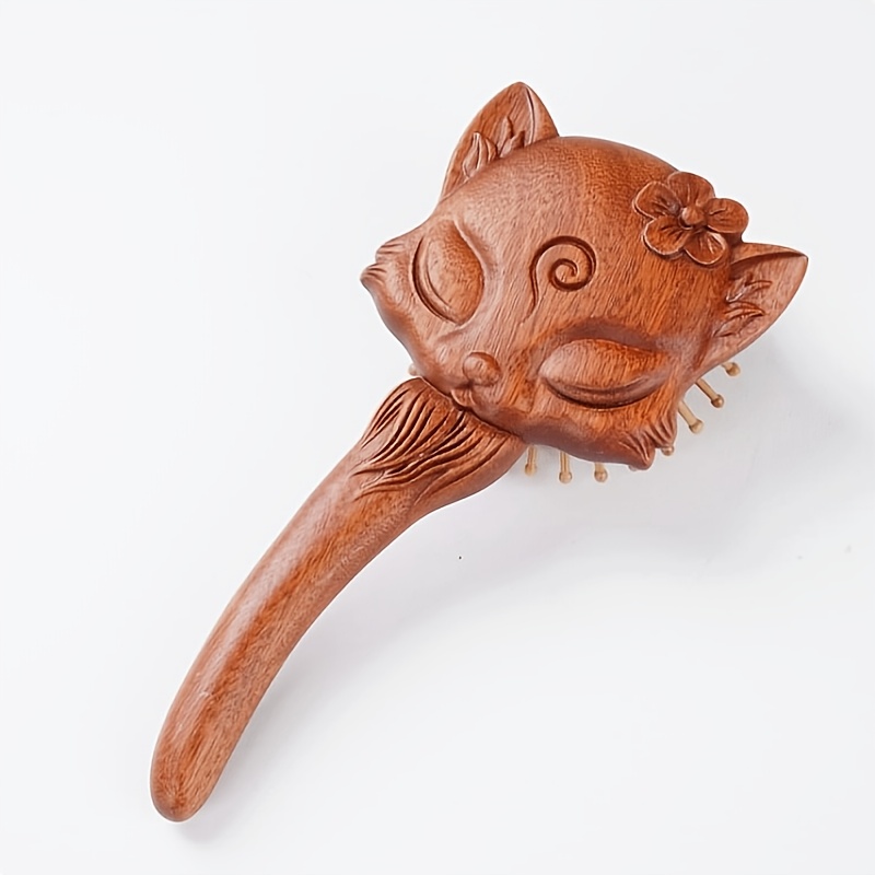 1 piece of flower fox airbag c - Bamboo Hair Brush recension och pris