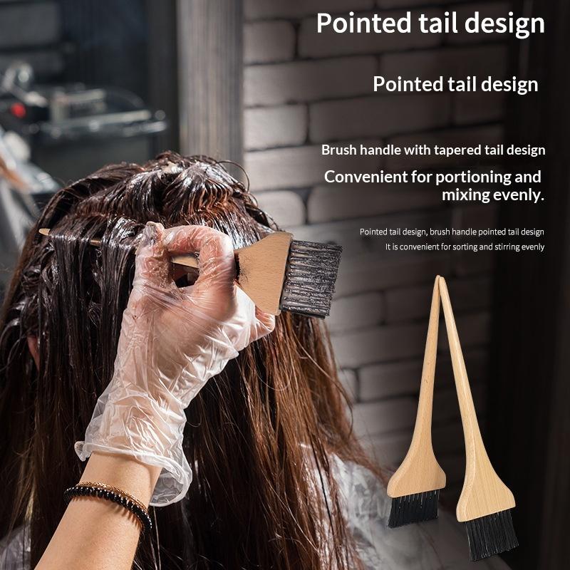 1Pcs Sharp Point Tail Design W - Bamboo Hair Brush recension och pris