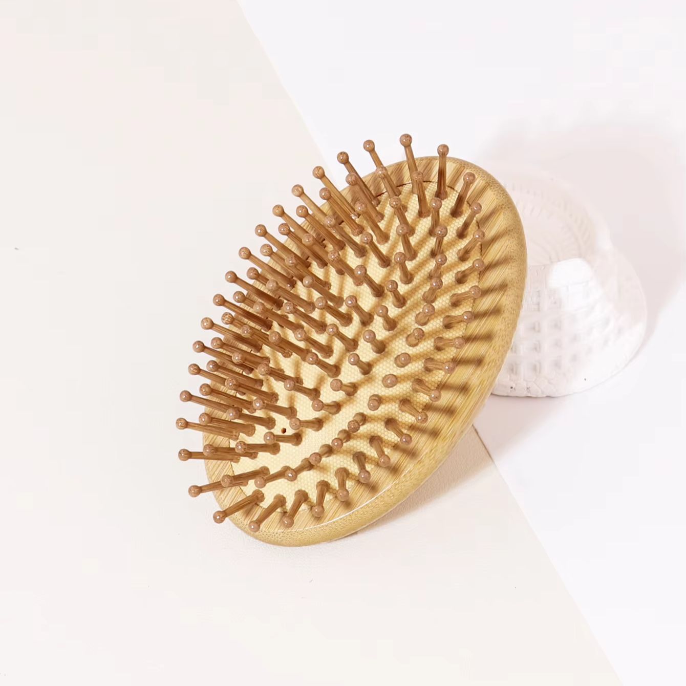 1pc Bamboo Brush Anti-Static A - Bamboo Hair Brush recension och pris