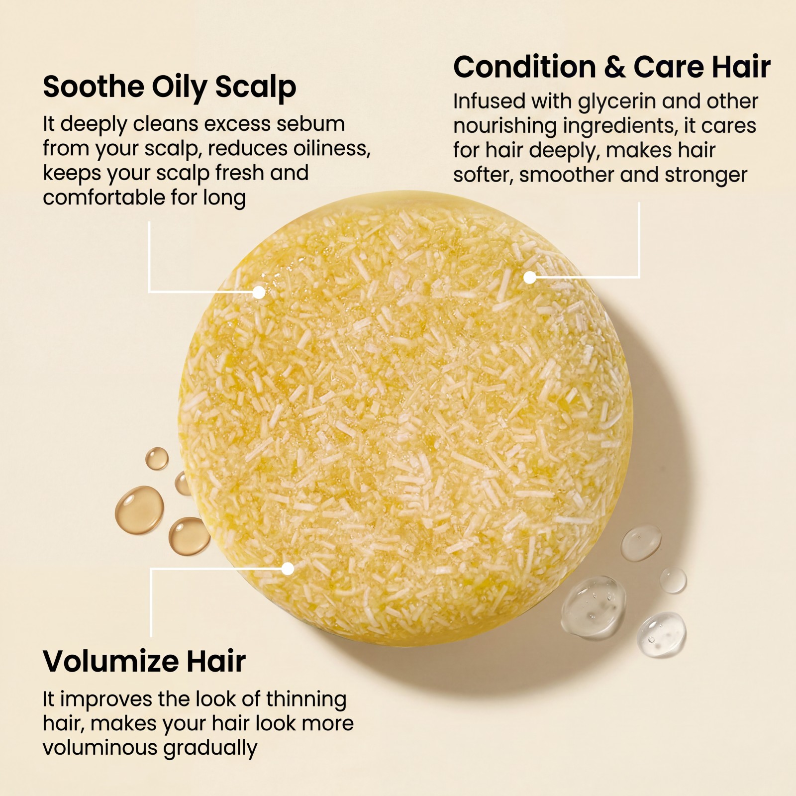 1Pcs Shampoo Bar Ginger Hair C - Hair Care Pantene recension och pris