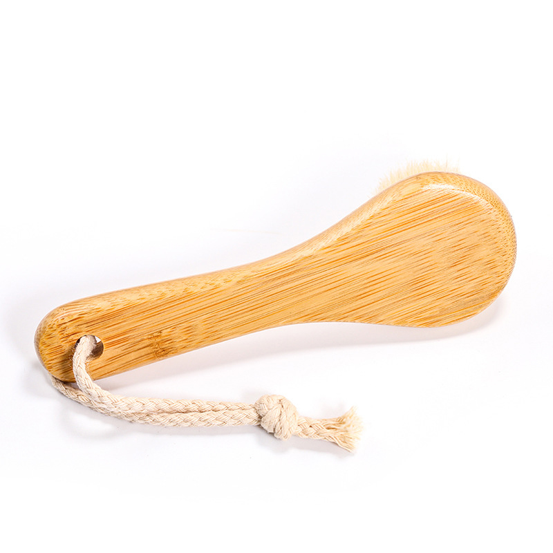 1Pc Beauty Skin Care Brush Fac - Bamboo Hair Brush recension och pris