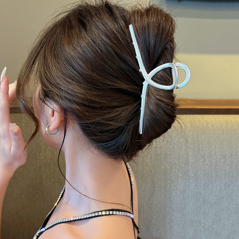 High And Metal Hair Clip, Larg - Hair Clip Claw Large recension och pris