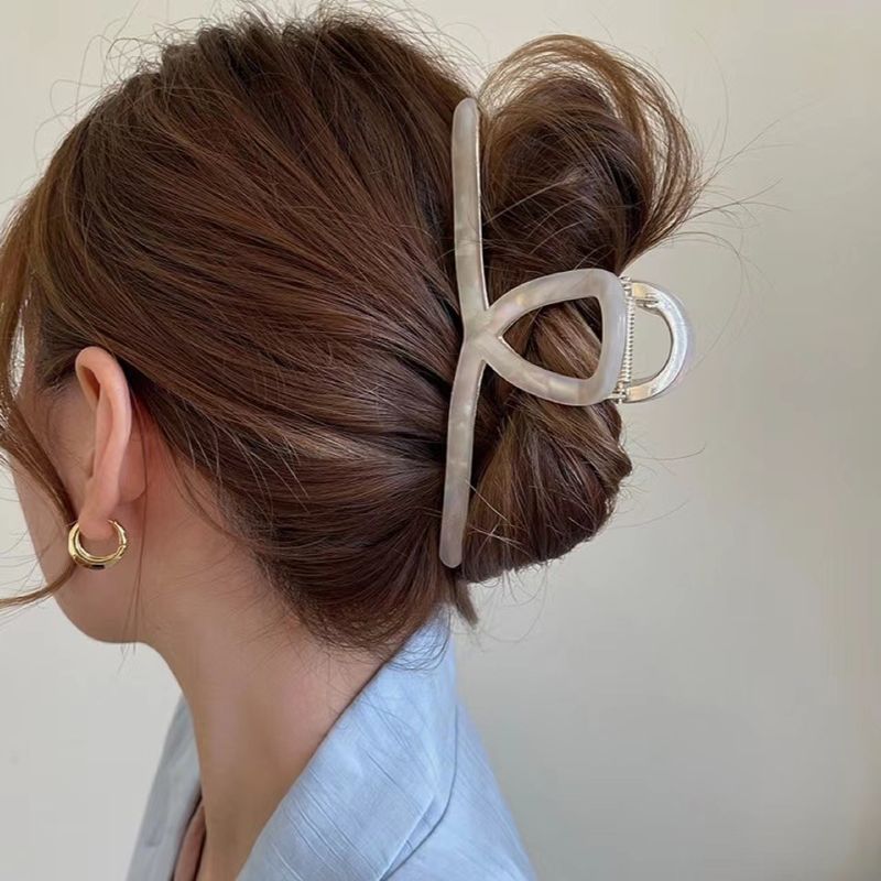 1pc Metal Grab Clip, Women's H - Hair Clip Claw Large recension och pris