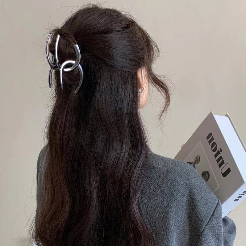Metal Large Hair Claw Clips Cr - Hair Clip Claw Large recension och pris
