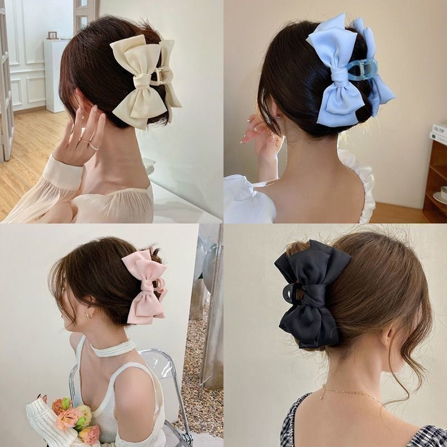 Bow Hair Claws Clip Large Shar - Hair Clip Claw Large recension och pris