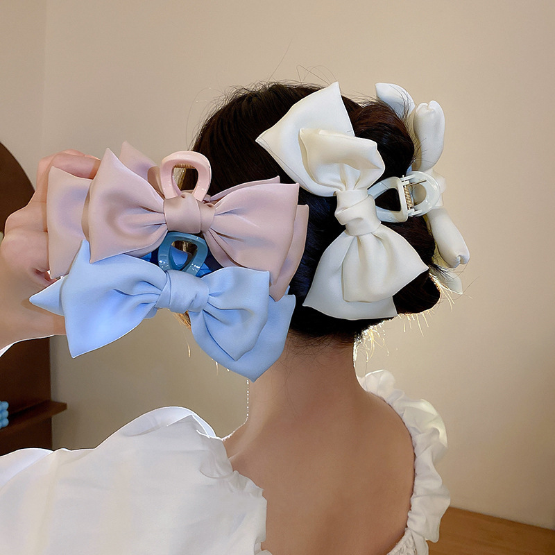 Bow Hair Claws Clip Large Shar - Hair Clip Claw Large recension och pris