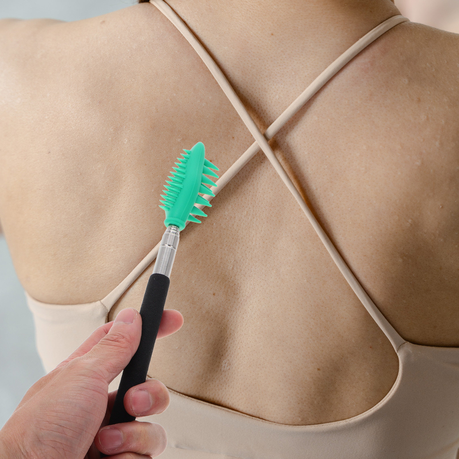 Retractable Extendable Back Ma - Scalp Scrub Exfoliant recension och pris
