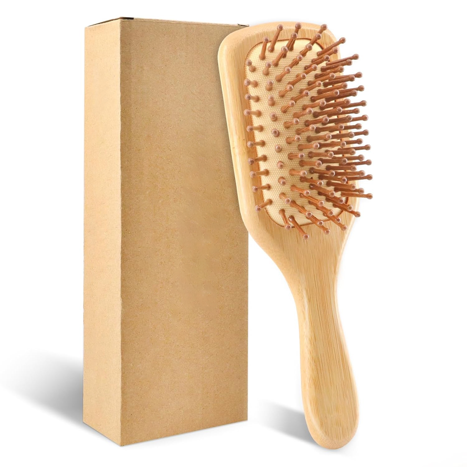 Airbag scalp massage head brus - Bamboo Hair Brush recension och pris