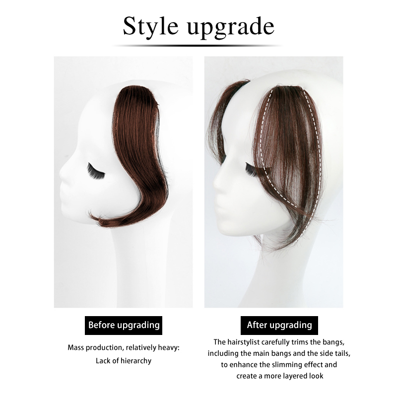 Seamless Natural Invisible Ban - Lace Front Wig recension och pris