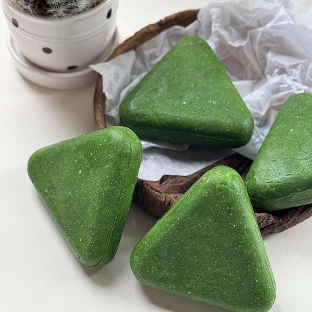 Green Triangle Soap Shampoo Ba - Hair Care Pantene recension och pris