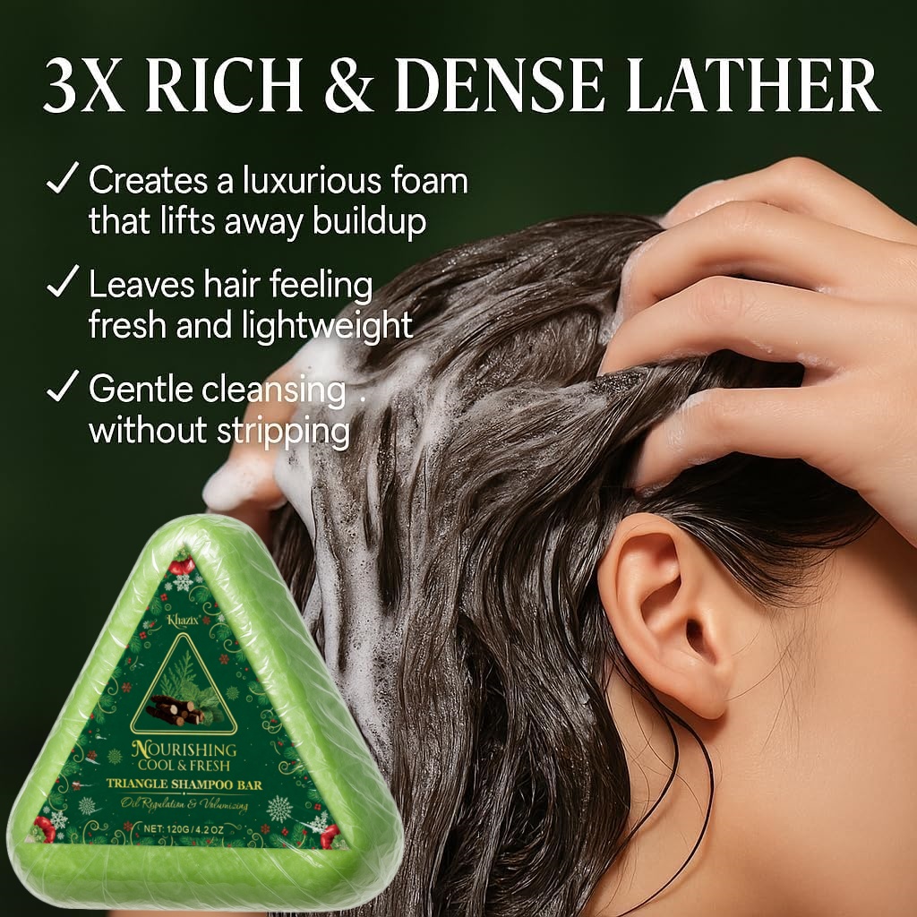 Green Triangle Soap Shampoo Ba - Hair Care Pantene recension och pris