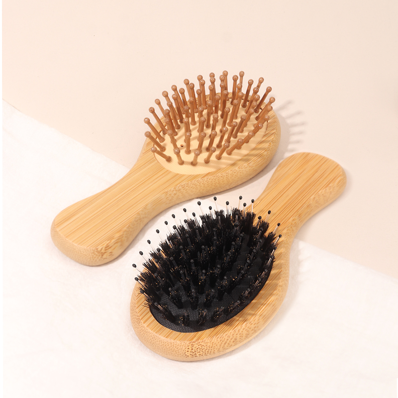 Bamboo Mini Airbag Comb Anti S - Bamboo Hair Brush recension och pris