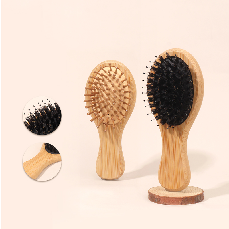 Bamboo Mini Airbag Comb Anti S - Bamboo Hair Brush recension och pris
