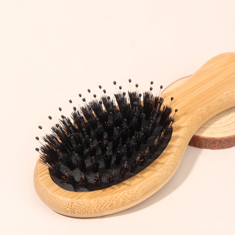 Bamboo Mini Airbag Comb Anti S - Bamboo Hair Brush recension och pris