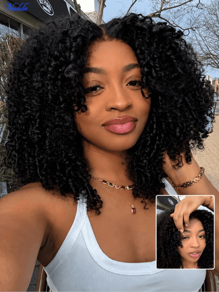 NADULA 7x5 Bye Bye Slip™ Afro  - Lace Front Wig recension och pris