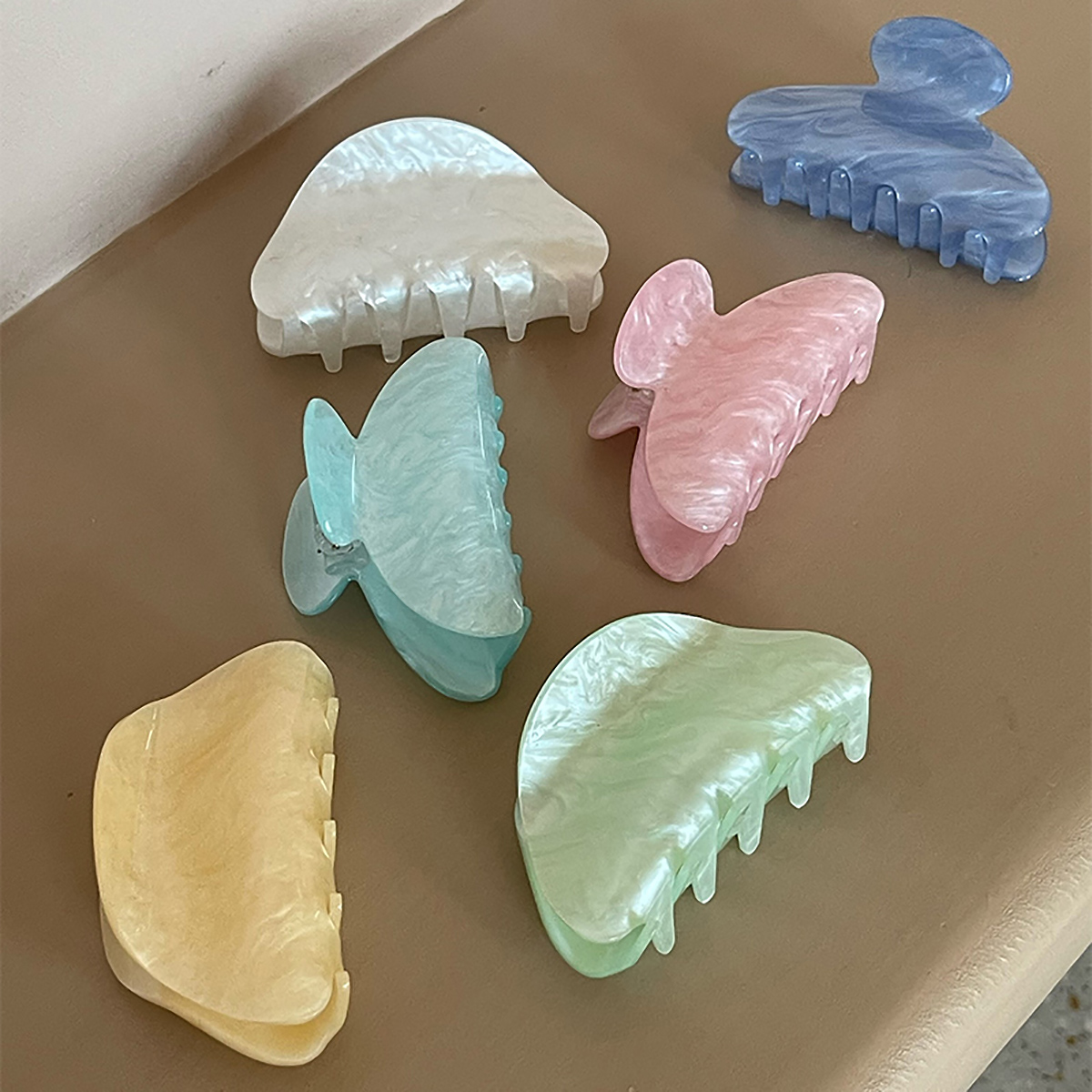Elegant Hair Claw Clips Acryli - Hair Clip Claw Large recension och pris