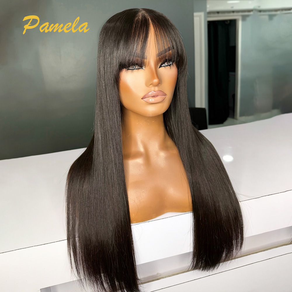 Brazilian Pre Cut Bone Straigh - Lace Front Wig recension och pris