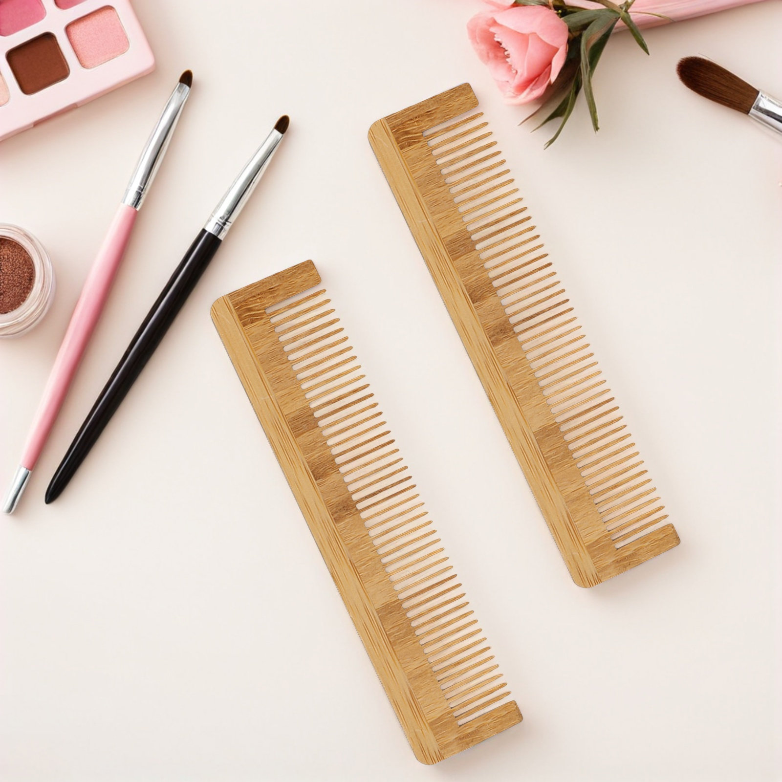 12 pcs Hair Brush Comb Tool Be - Bamboo Hair Brush recension och pris